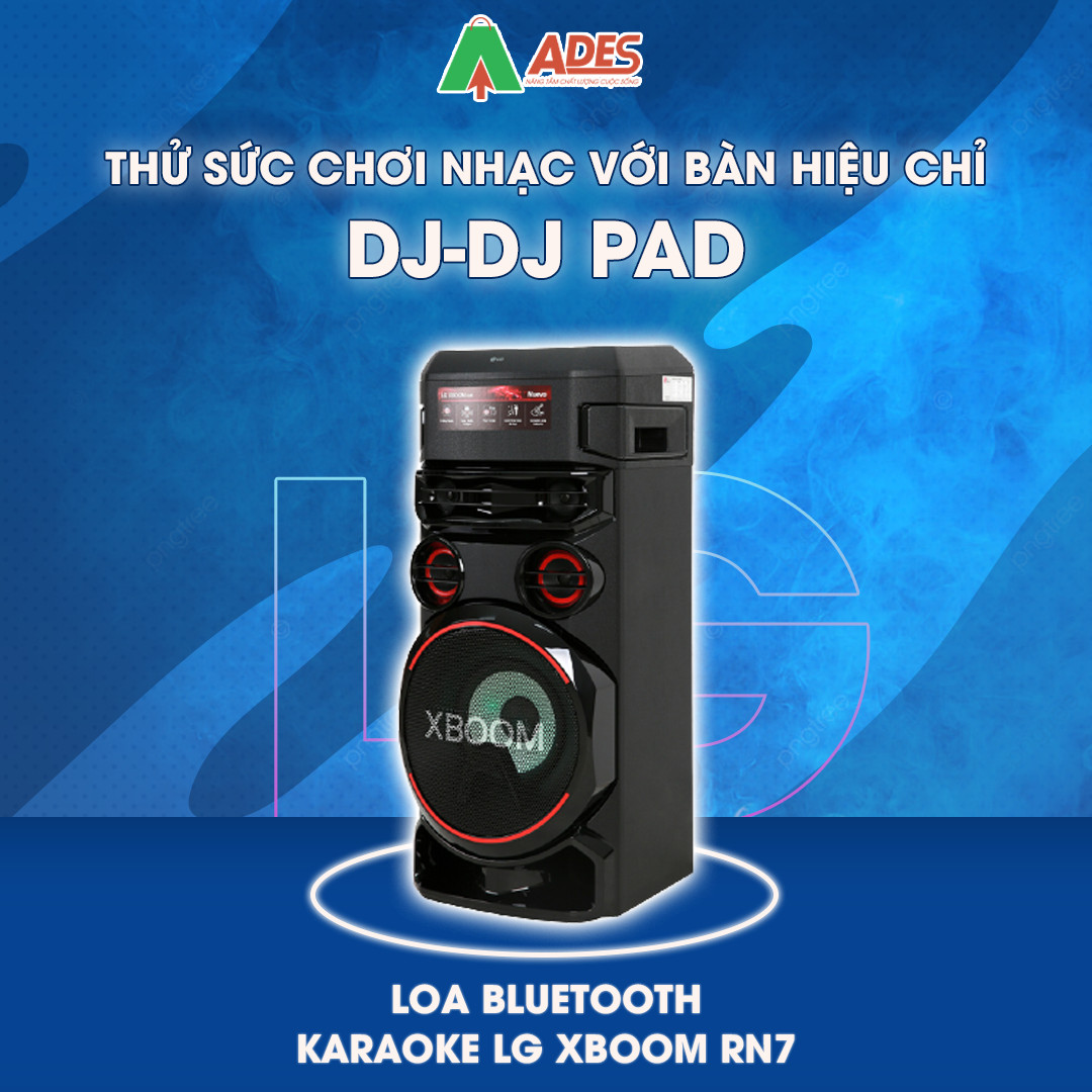 thoa suc choi nhac Loa Bluetooth Karaoke LG Xboom RN7